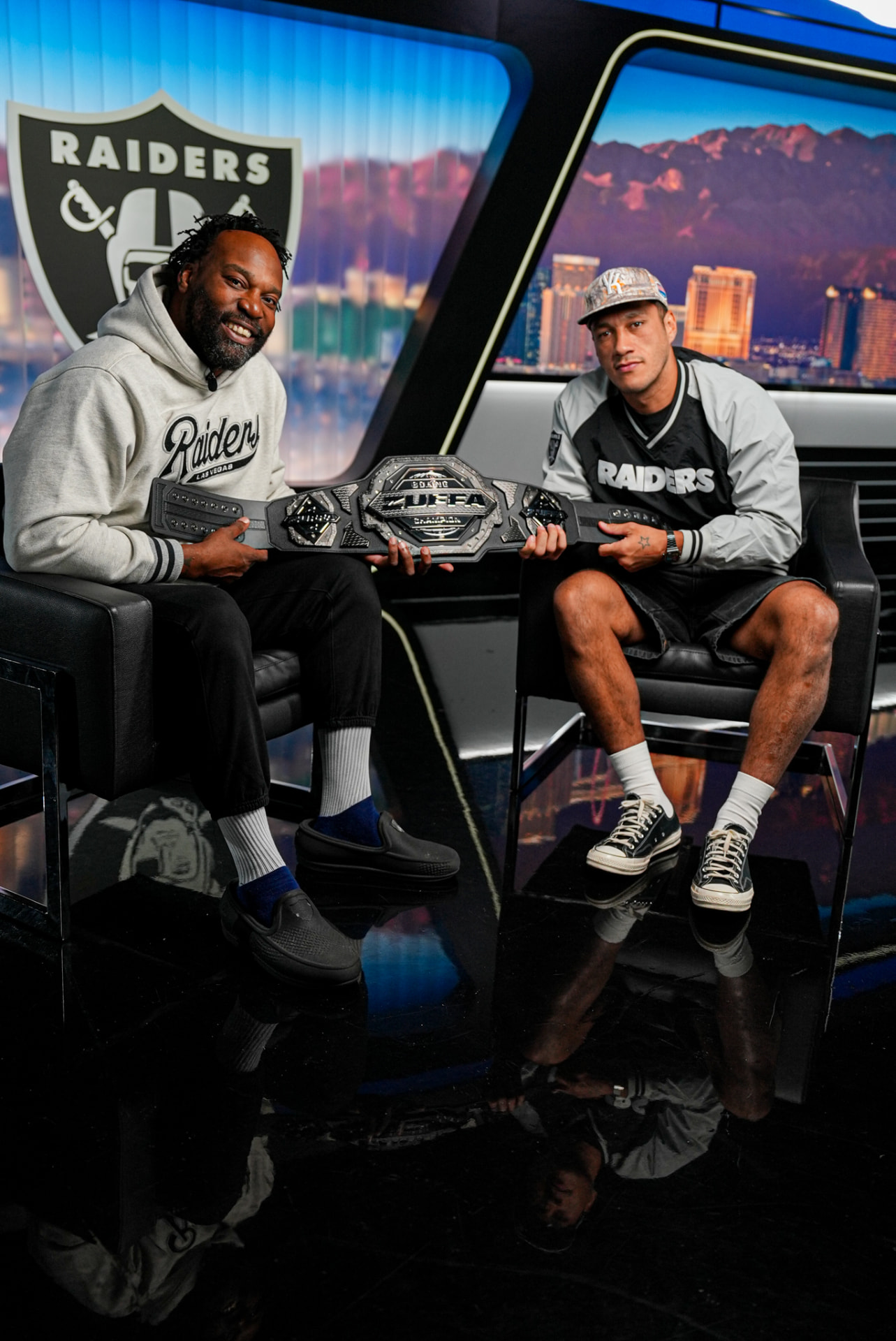 UFC x Raiders — BOXING still by Joshua Shephard