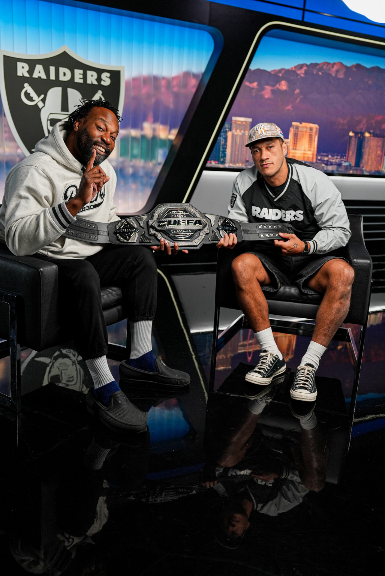 UFC x Raiders — BOXING still by Joshua Shephard