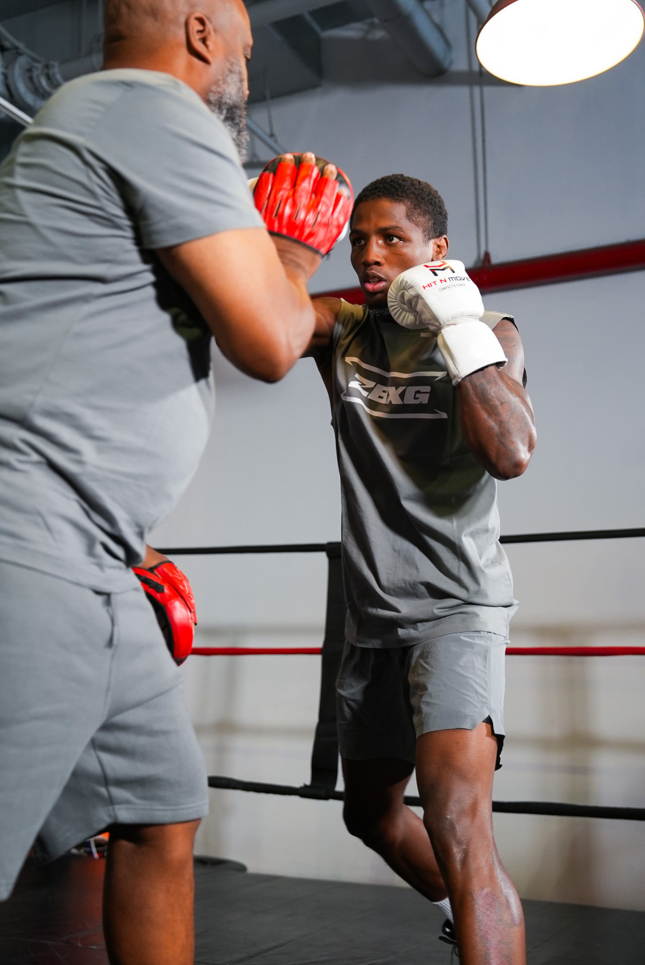 Mitt Work — BOXING still by Joshua Shephard