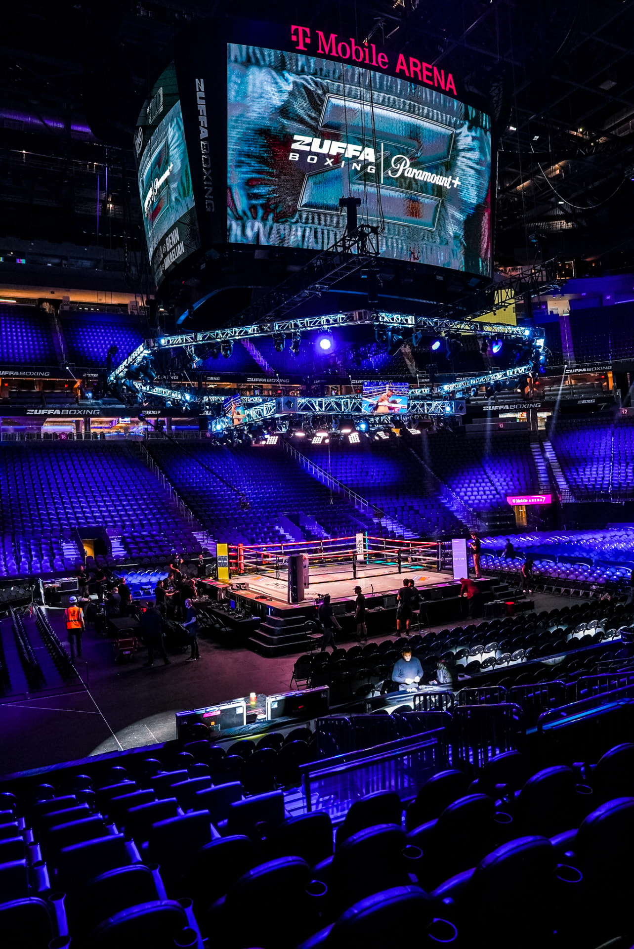 T-Mobile Arena — BOXING still by Joshua Shephard