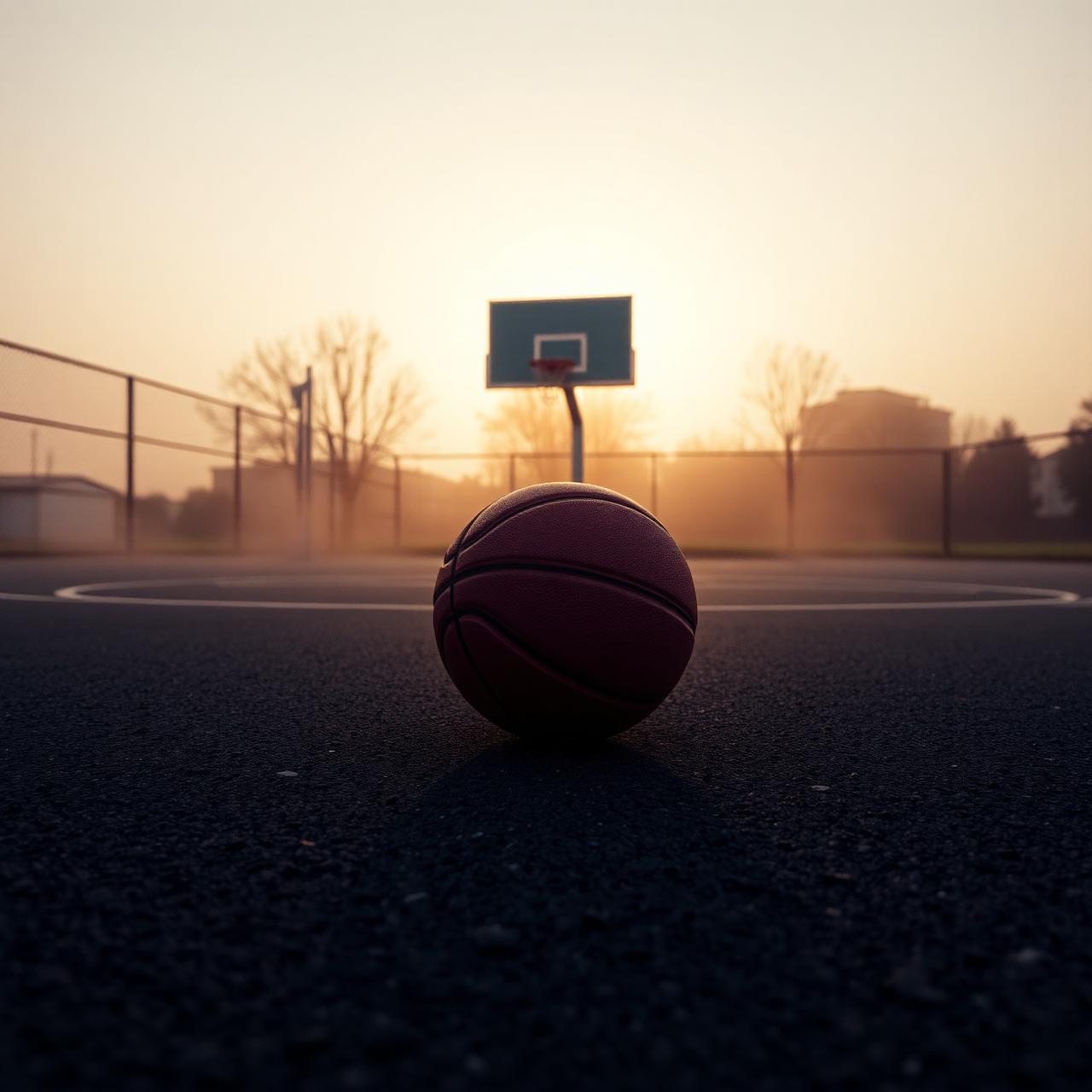 Golden Hour — Basketball